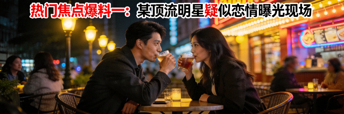 热门焦点爆料一：某顶流明星疑似恋情曝光现场高清图